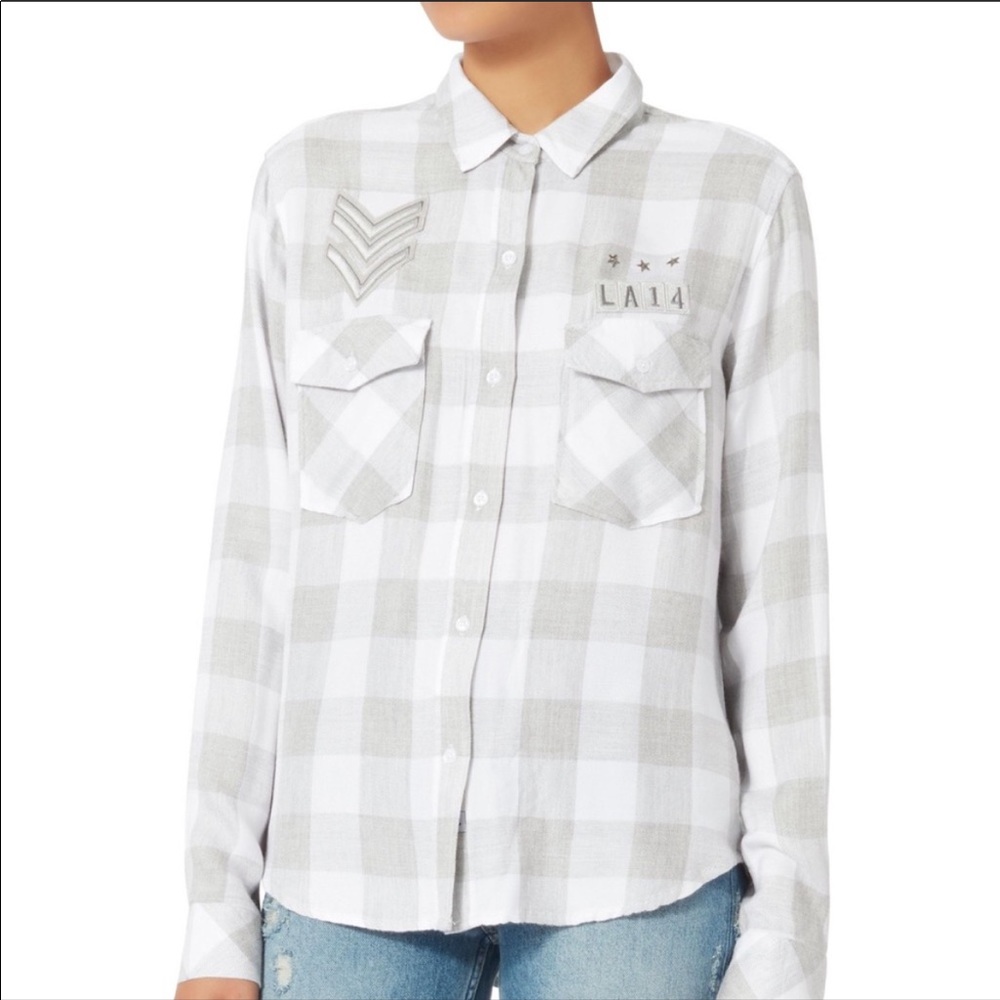 Rails Pepper Plaid Shirt size small